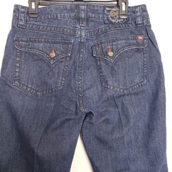 Blue Denim Women's Pants - Picture 5 of 12